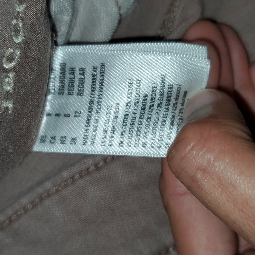 AE Mauve Ripped Knee Super Stretch X Skinny Jeans - Picture 7 of 7